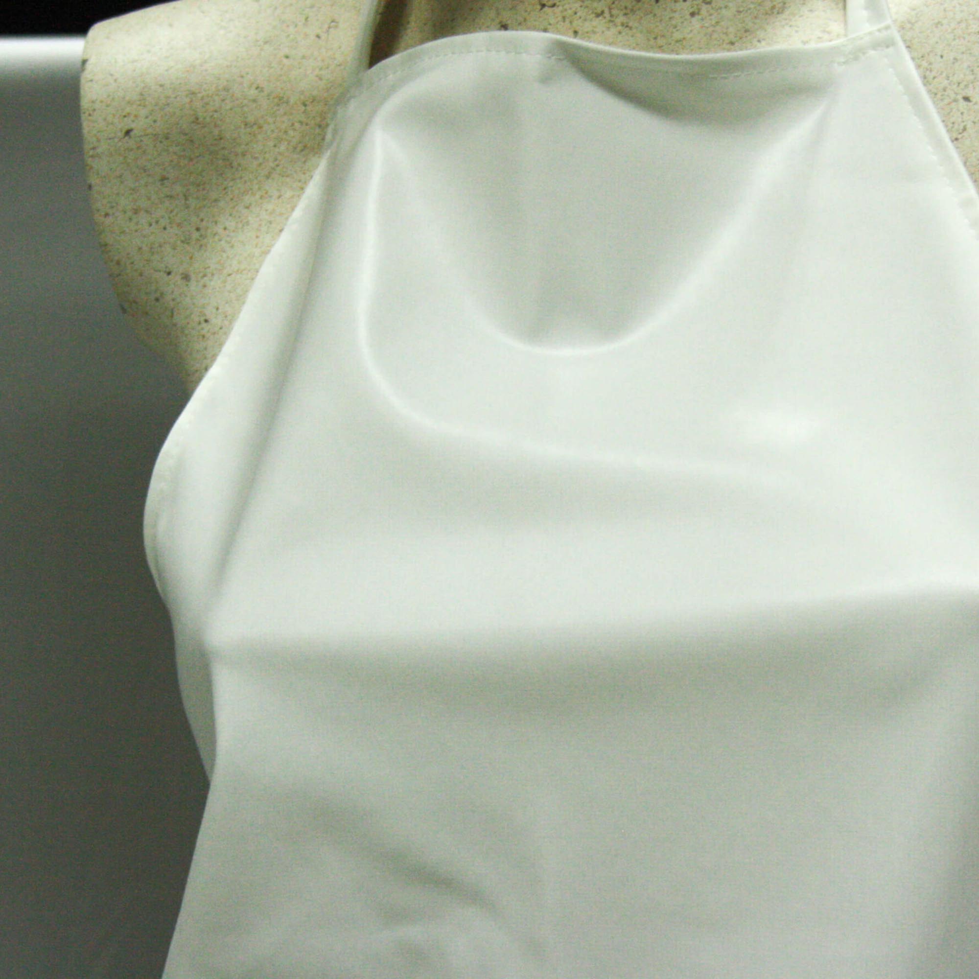 Avental de plástico